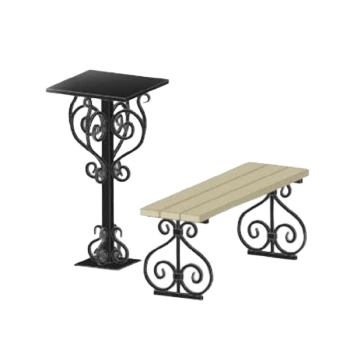 Оградки, столы, лавочки